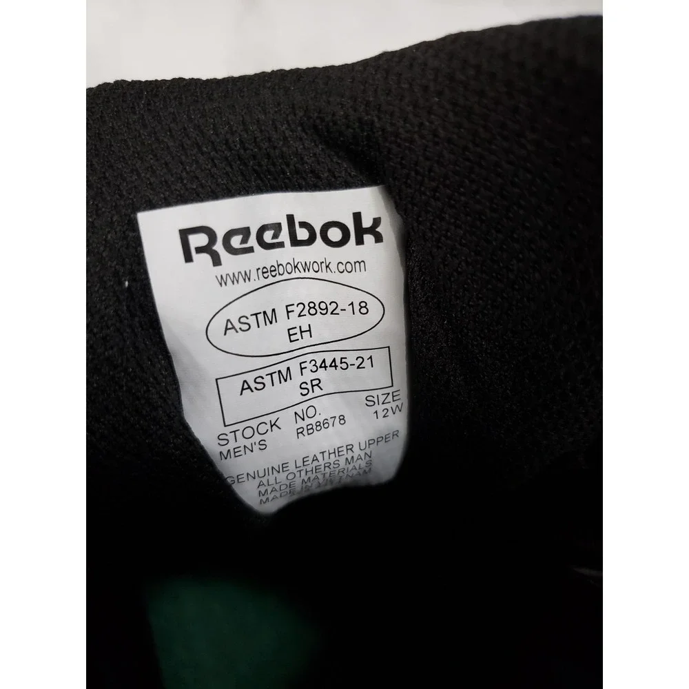 SIZE 12 WIDE Reebok Work 6